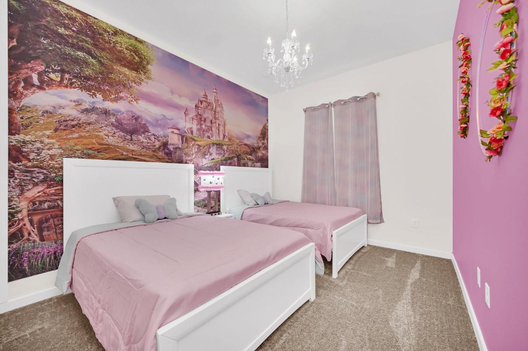 New Spacious And Themed 5 Bedroom Home Minutes From Disney And Waterparks! Orlando Ngoại thất bức ảnh